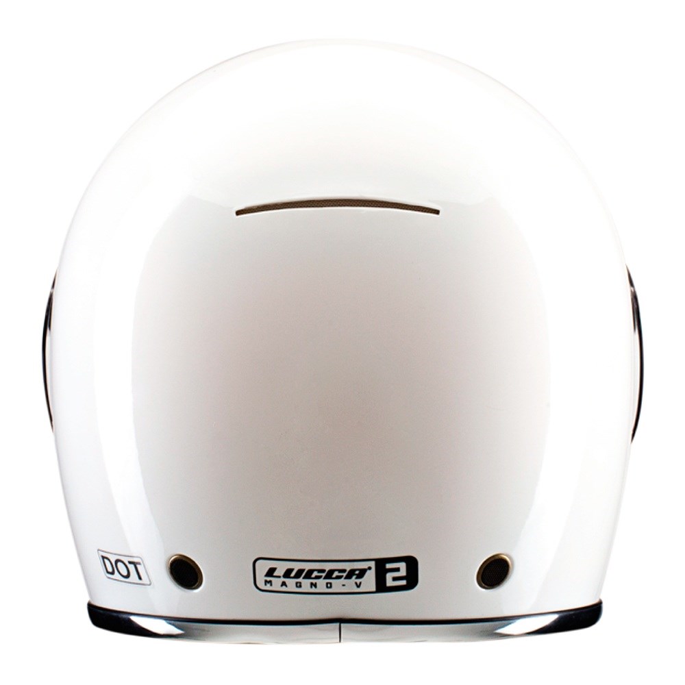 Capacete Lucca Magno V II Glossy White