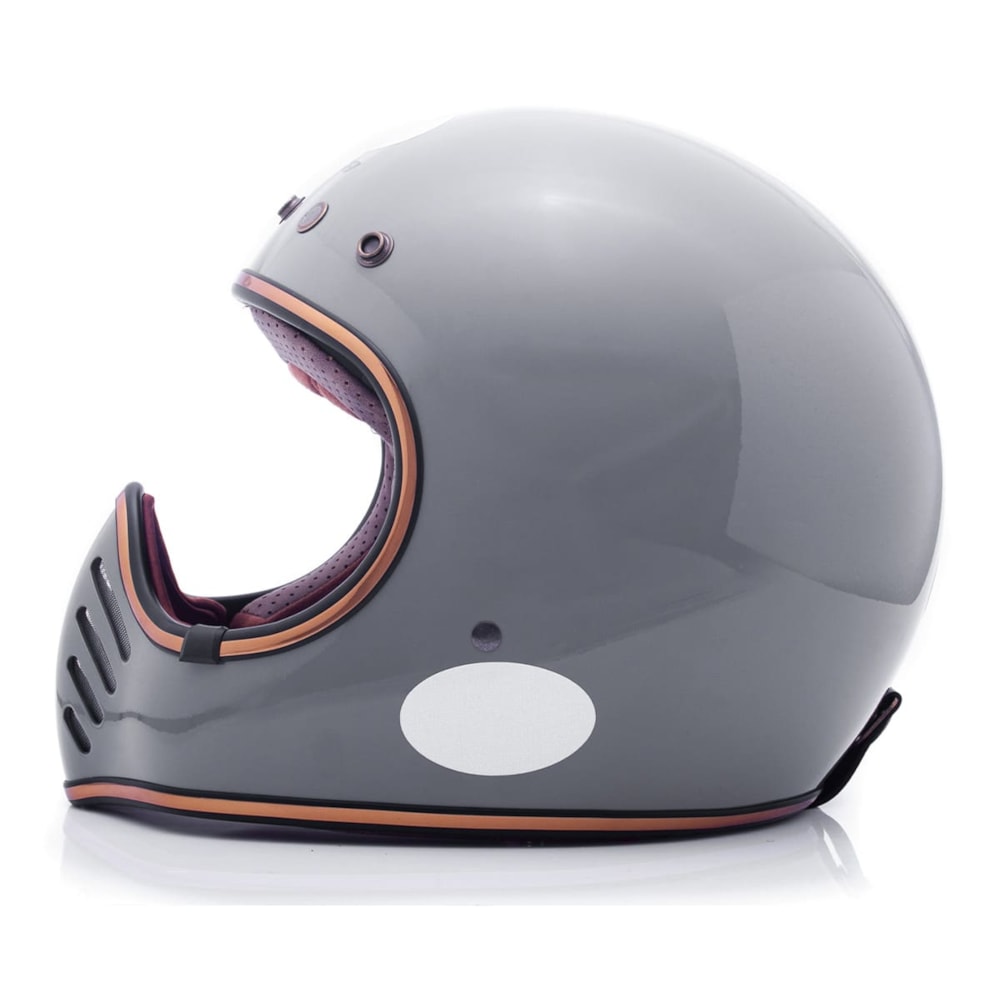 Capacete Lucca Magno-X Glossy Grey