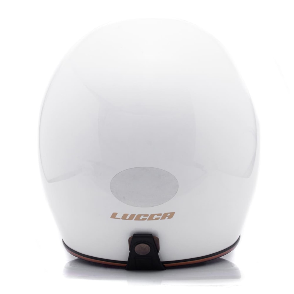 Capacete Lucca Magno-X Glossy Pearl White