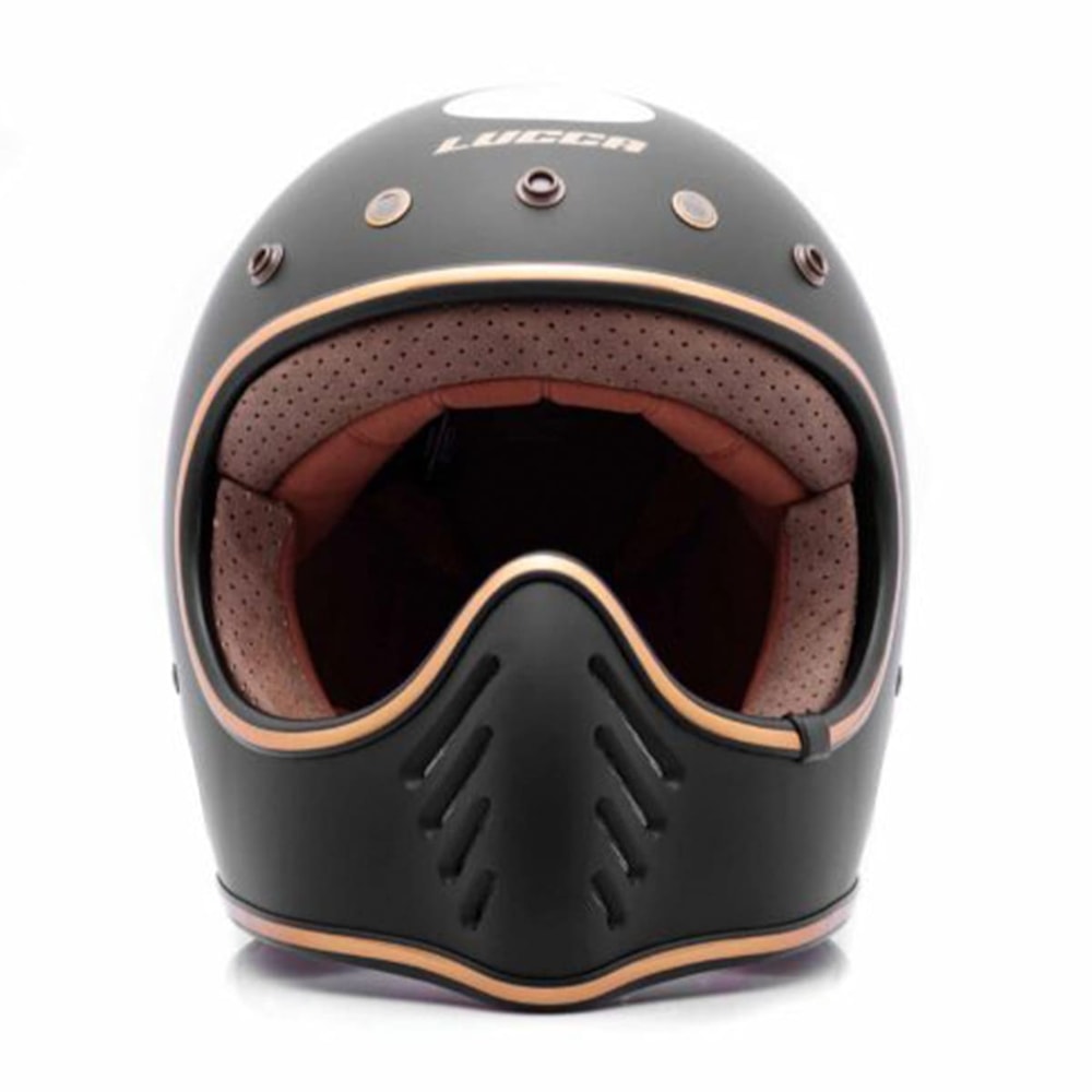 Capacete Lucca Magno-X Matt Black