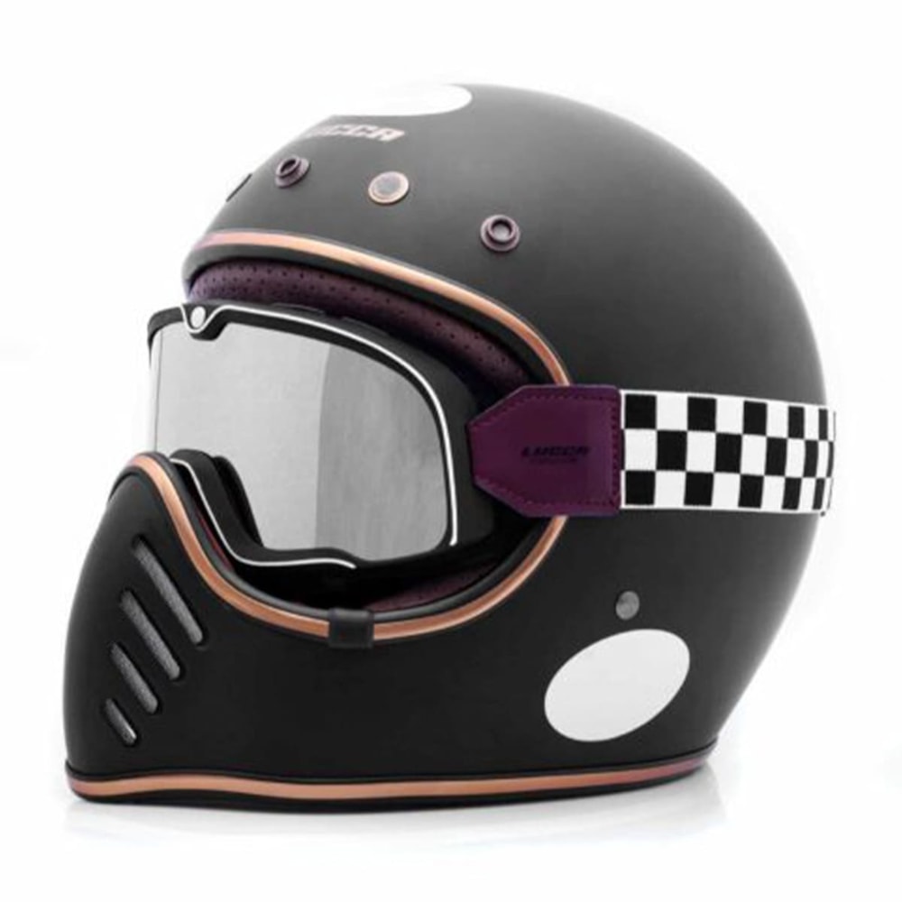 Capacete Lucca Magno-X Matt Black