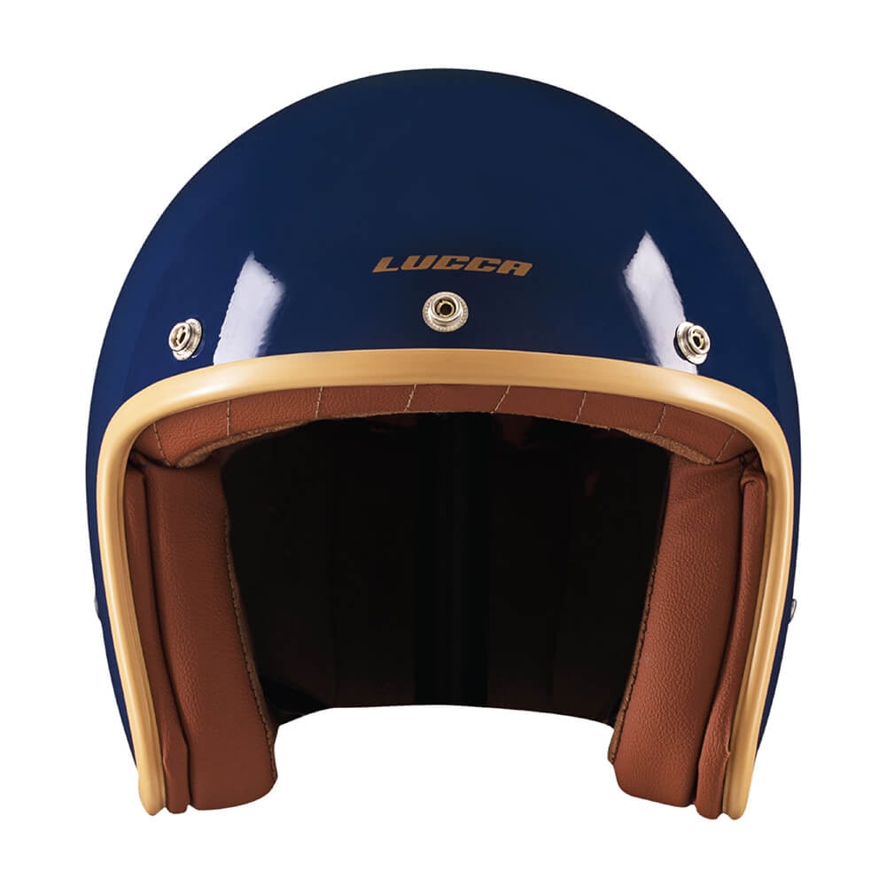 Capacete Lucca OF605 Cafe Racer Dark Blue