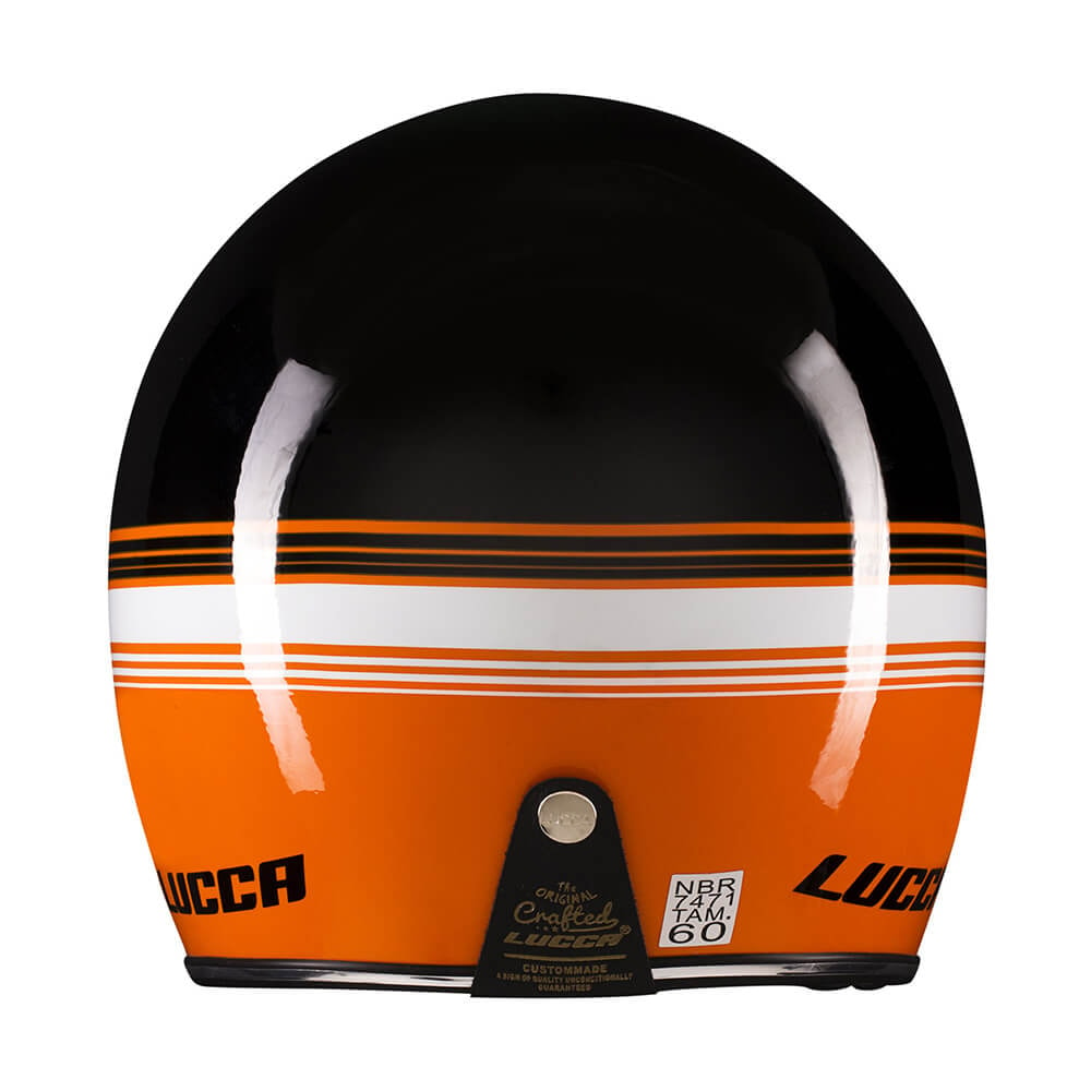 Capacete Lucca OF605 Luc165 Black Orange