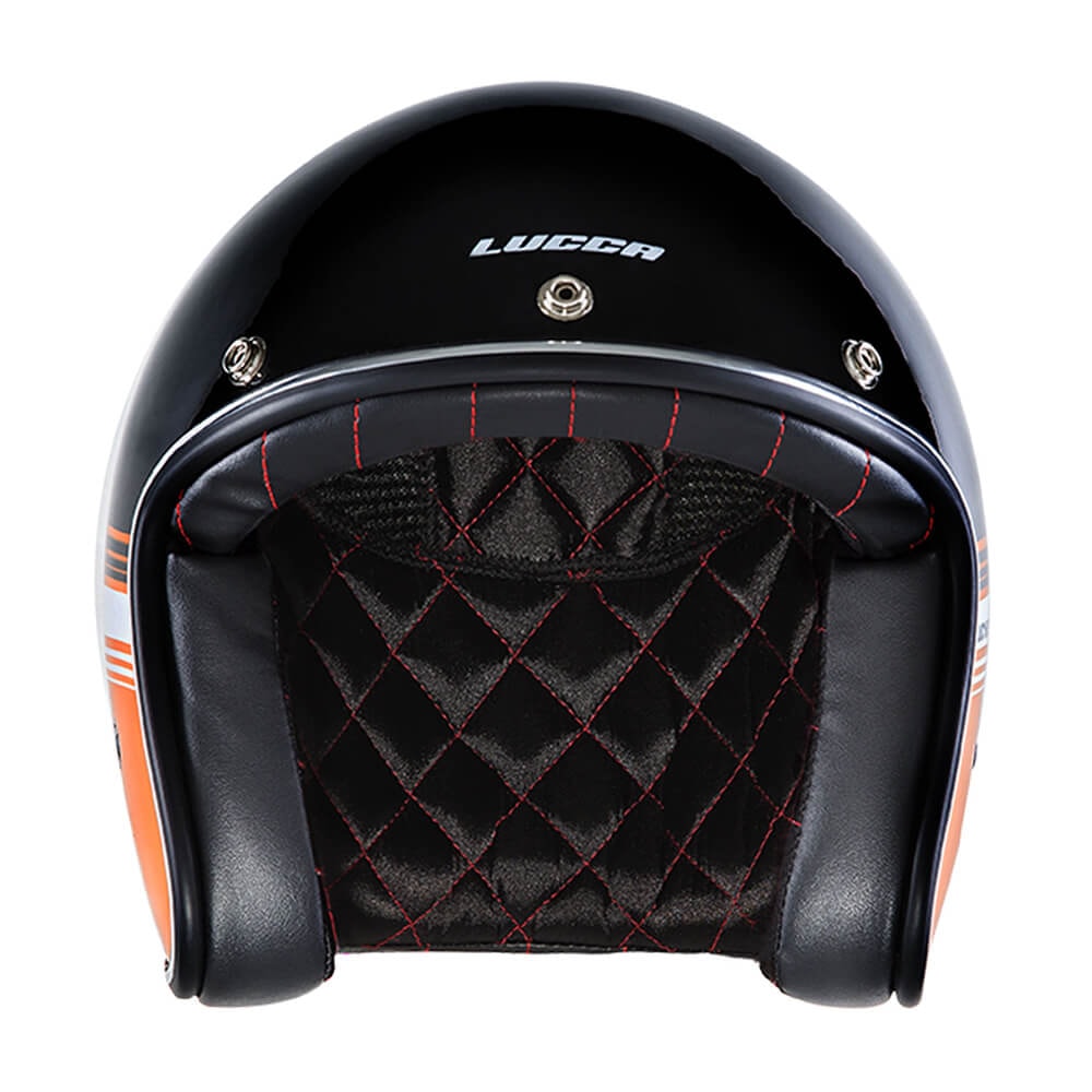 Capacete Lucca OF605 Luc165 Black Orange