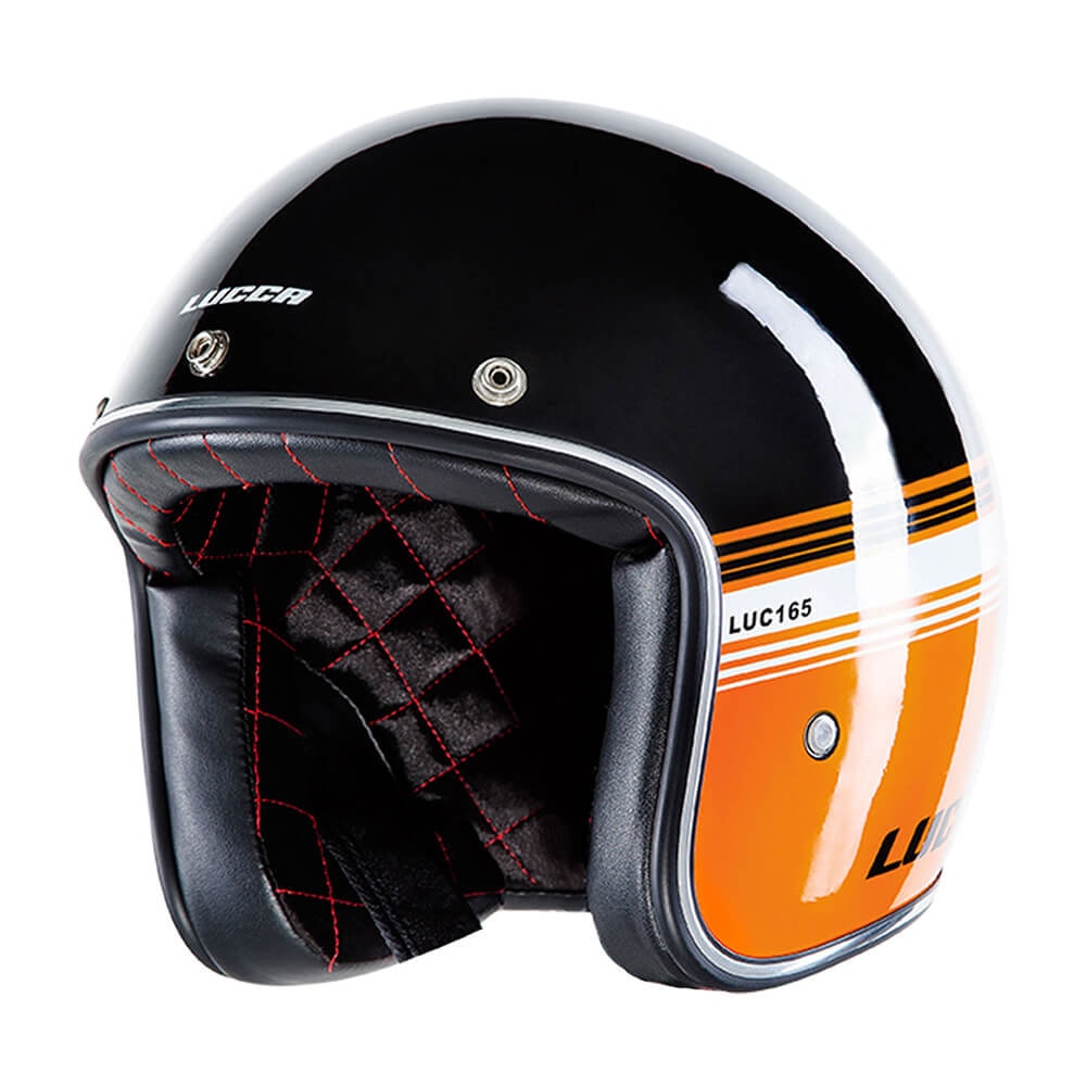 Capacete Lucca OF605 Luc165 Black Orange