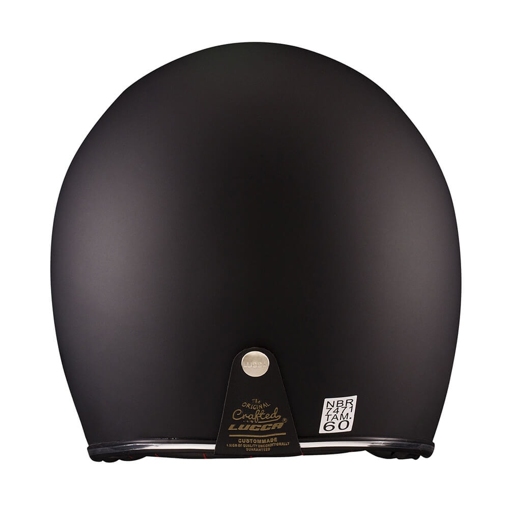 Capacete Lucca OF605 Matt Black