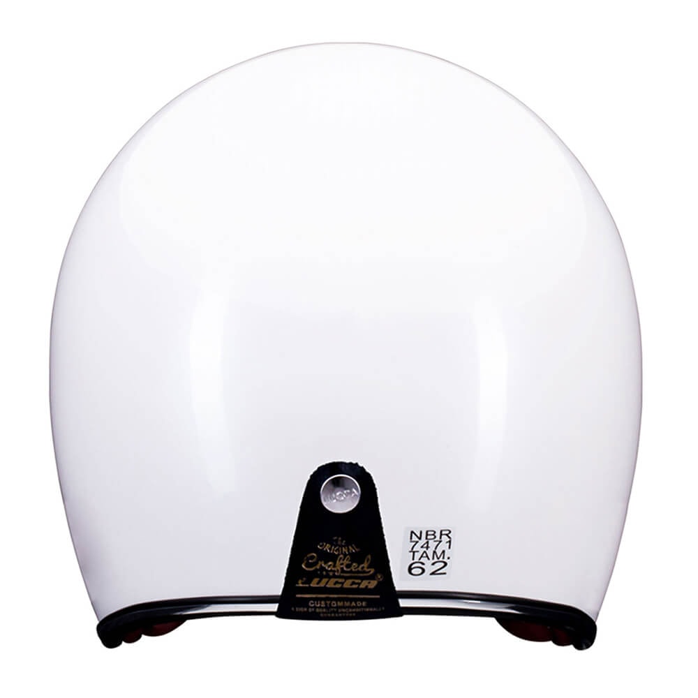 Capacete Lucca OF605 New Pearl White