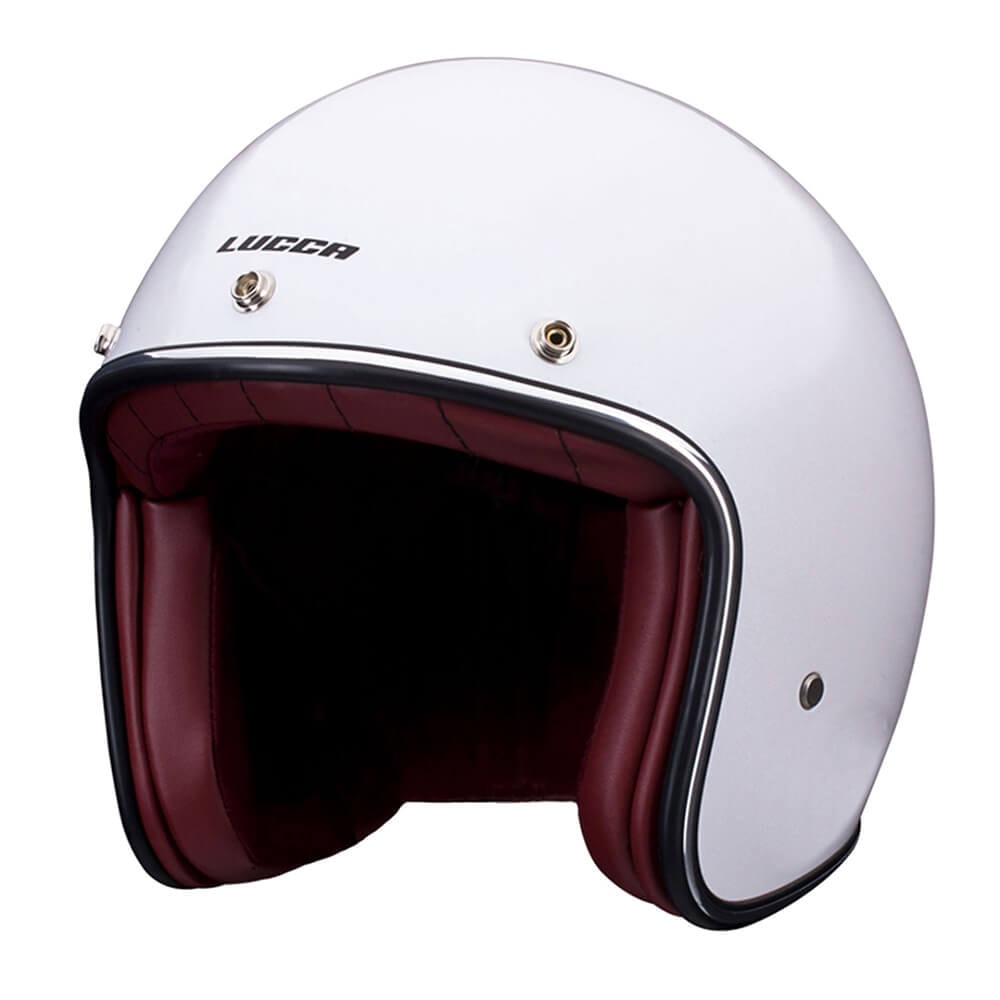 Capacete Lucca OF605 New Pearl White