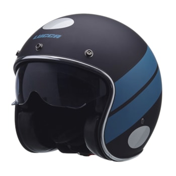 Capacete Lucca Sublime Blue Stripe