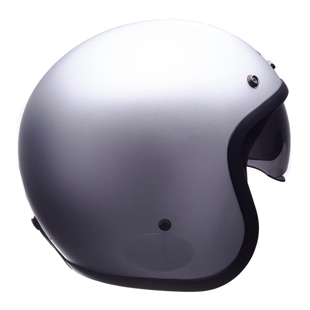 Capacete Lucca Sublime Flake Metallic Grey
