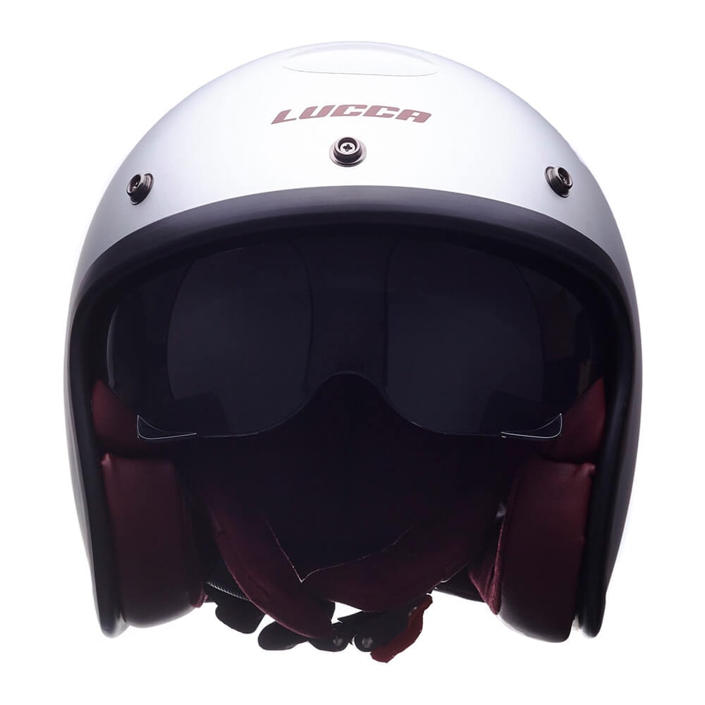 Capacete Lucca Sublime Flake Metallic Grey