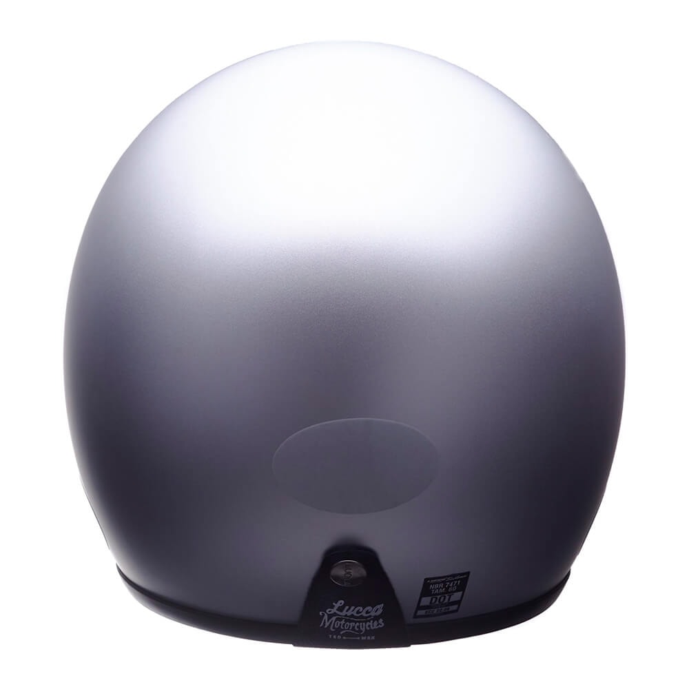Capacete Lucca Sublime Flake Metallic Grey