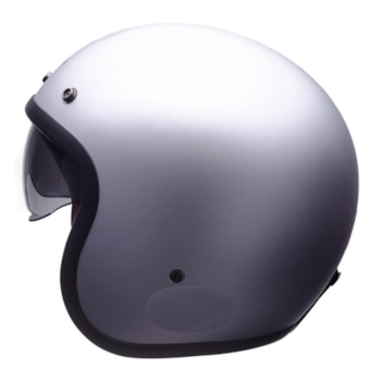 Capacete Lucca Sublime Flake Metallic Grey