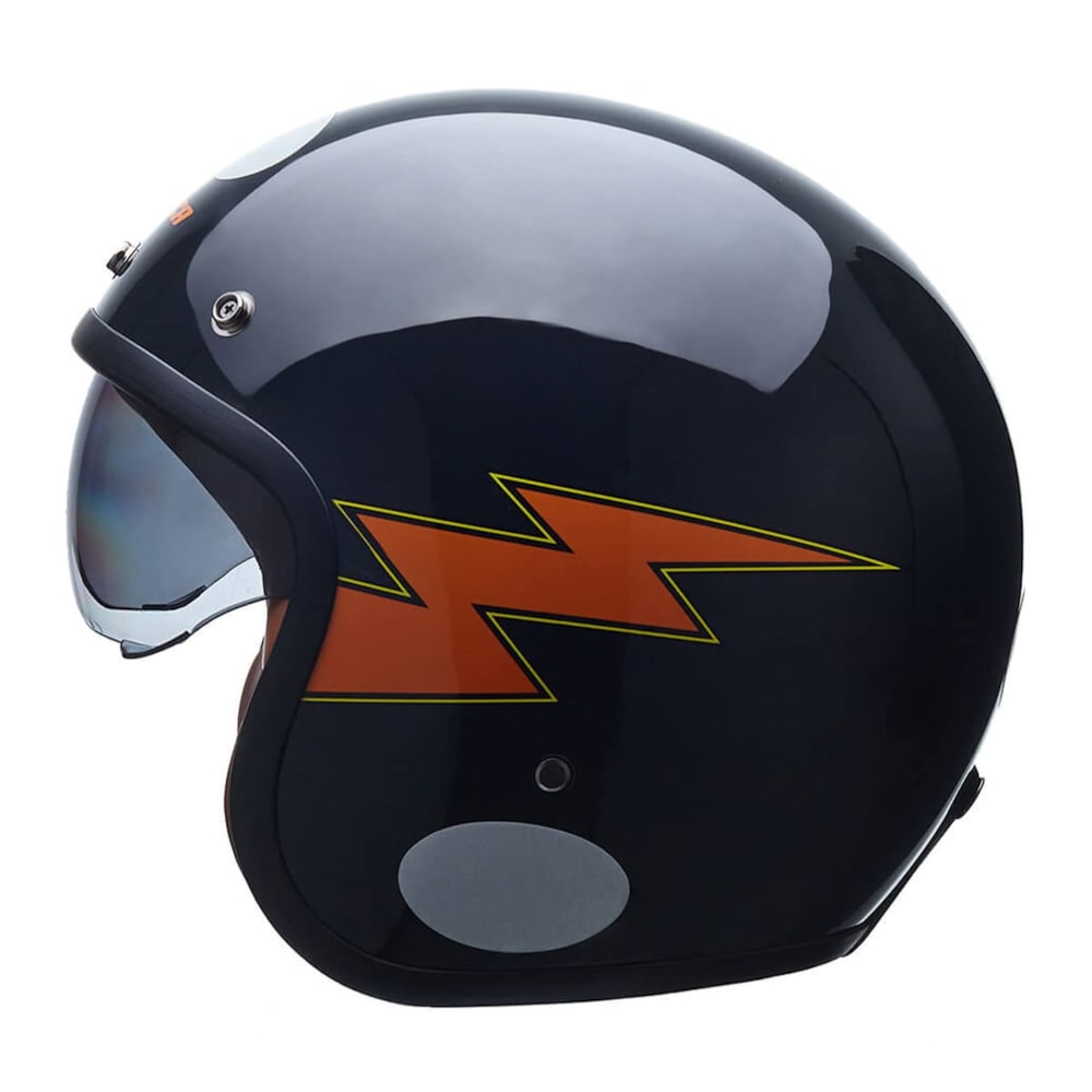 Capacete Lucca Sublime Lightning Black