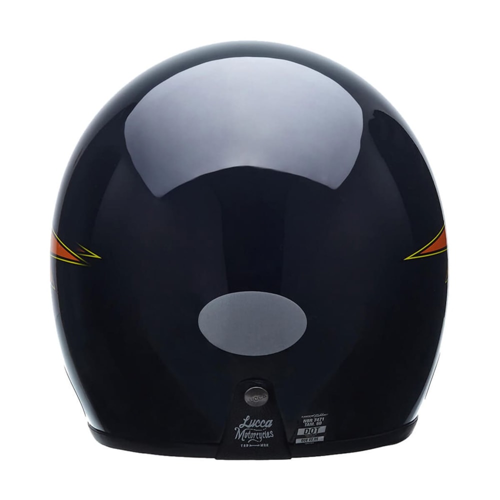 Capacete Lucca Sublime Lightning Black