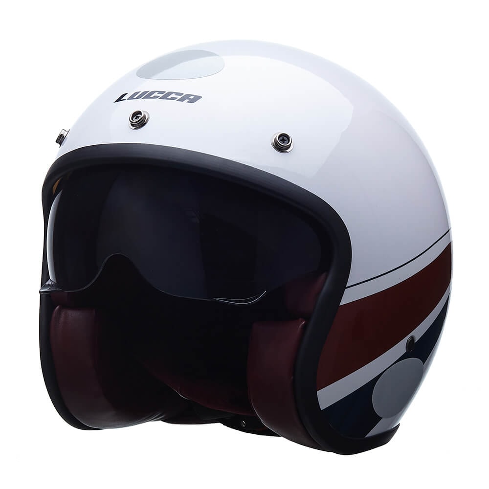 Capacete Lucca Sublime Squad Glossy White - Sacramento