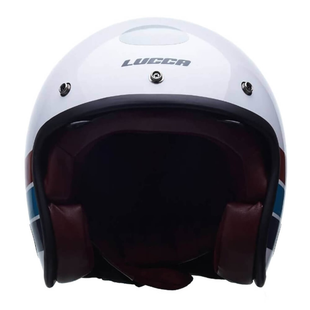 Capacete Lucca Sublime Sunset Glossy White