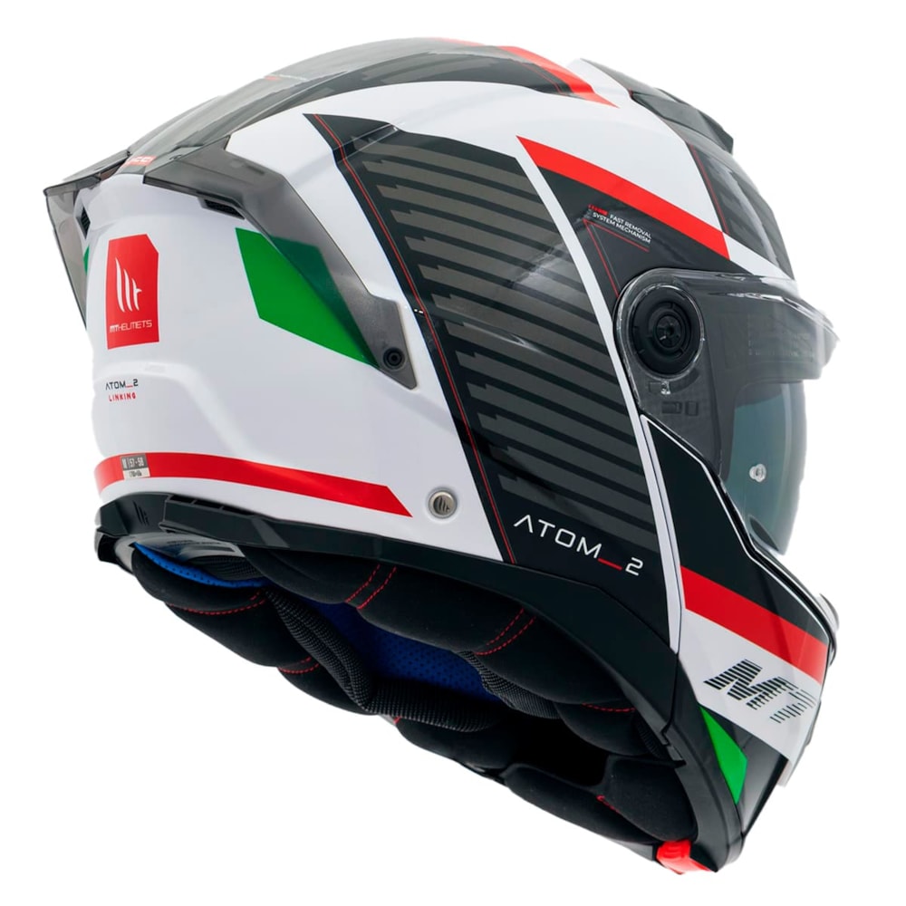 Capacete MT Atom 2 Sv Linking