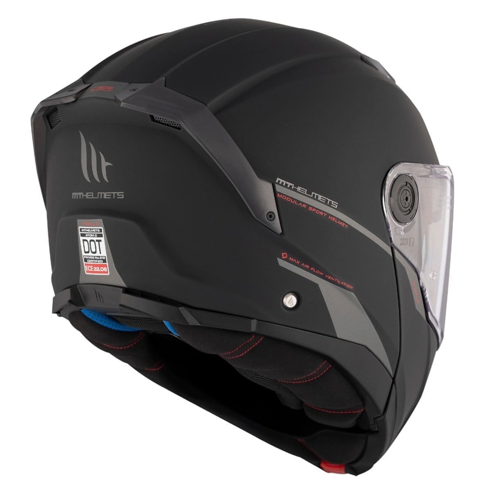 Capacete MT Atom 2 Sv Solid