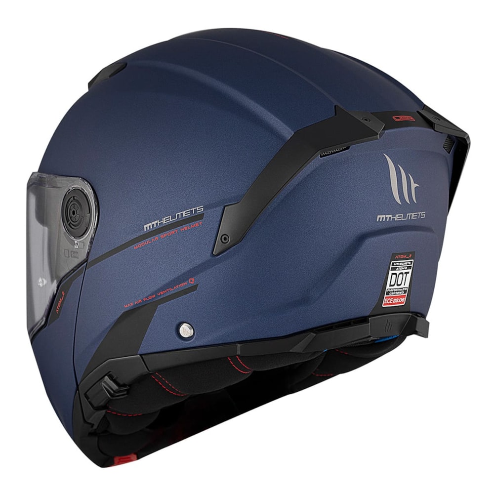 Capacete MT Atom 2 Sv Solid