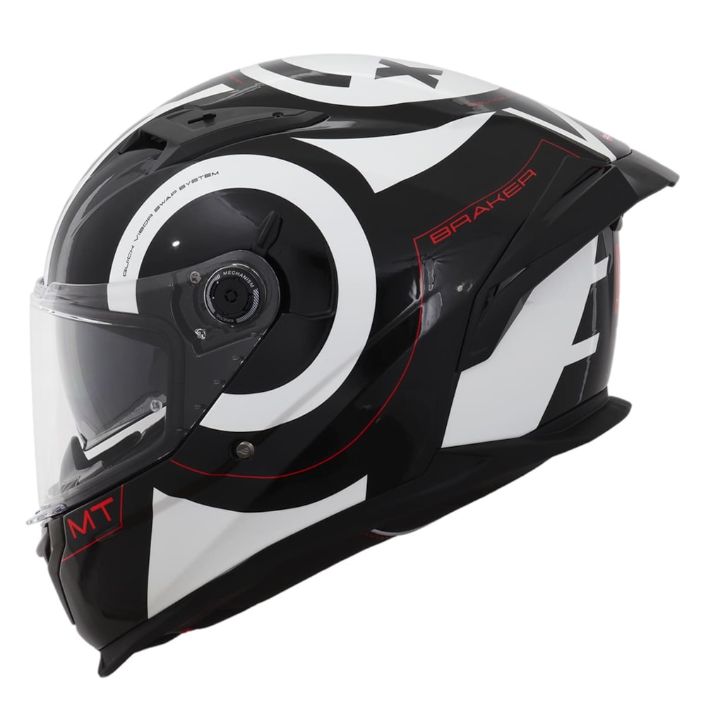 Capacete MT Braker Inox