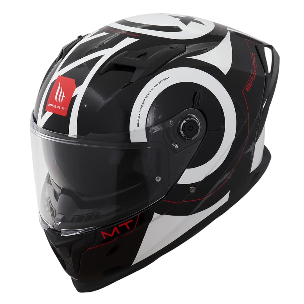 Capacete MT Braker Inox