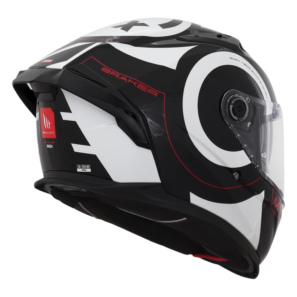 Capacete MT Braker Inox
