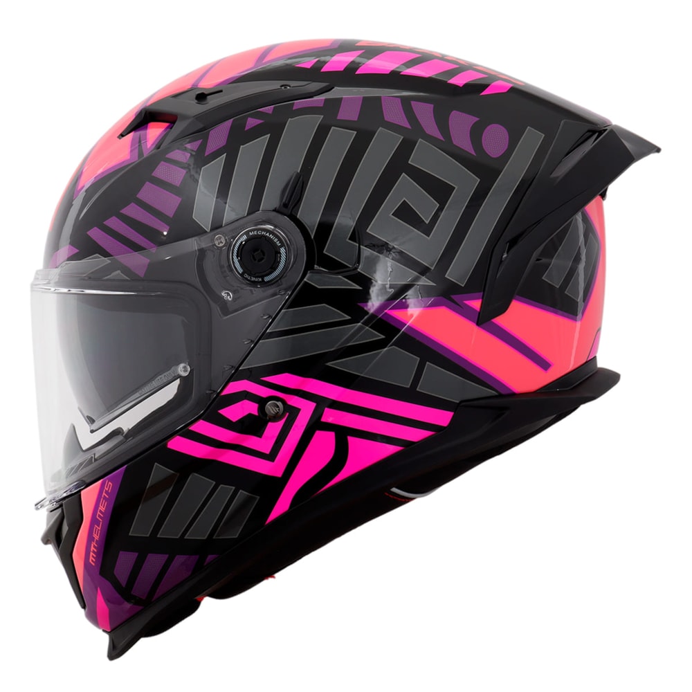 Capacete MT Braker Zebra