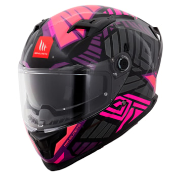 Capacete MT Braker Zebra