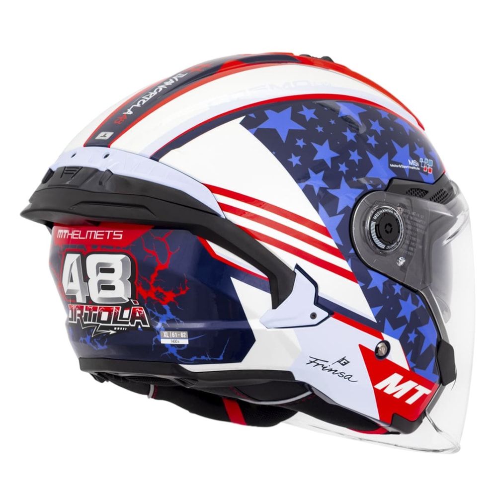 Capacete MT Cosmo Sv Ortola 2024