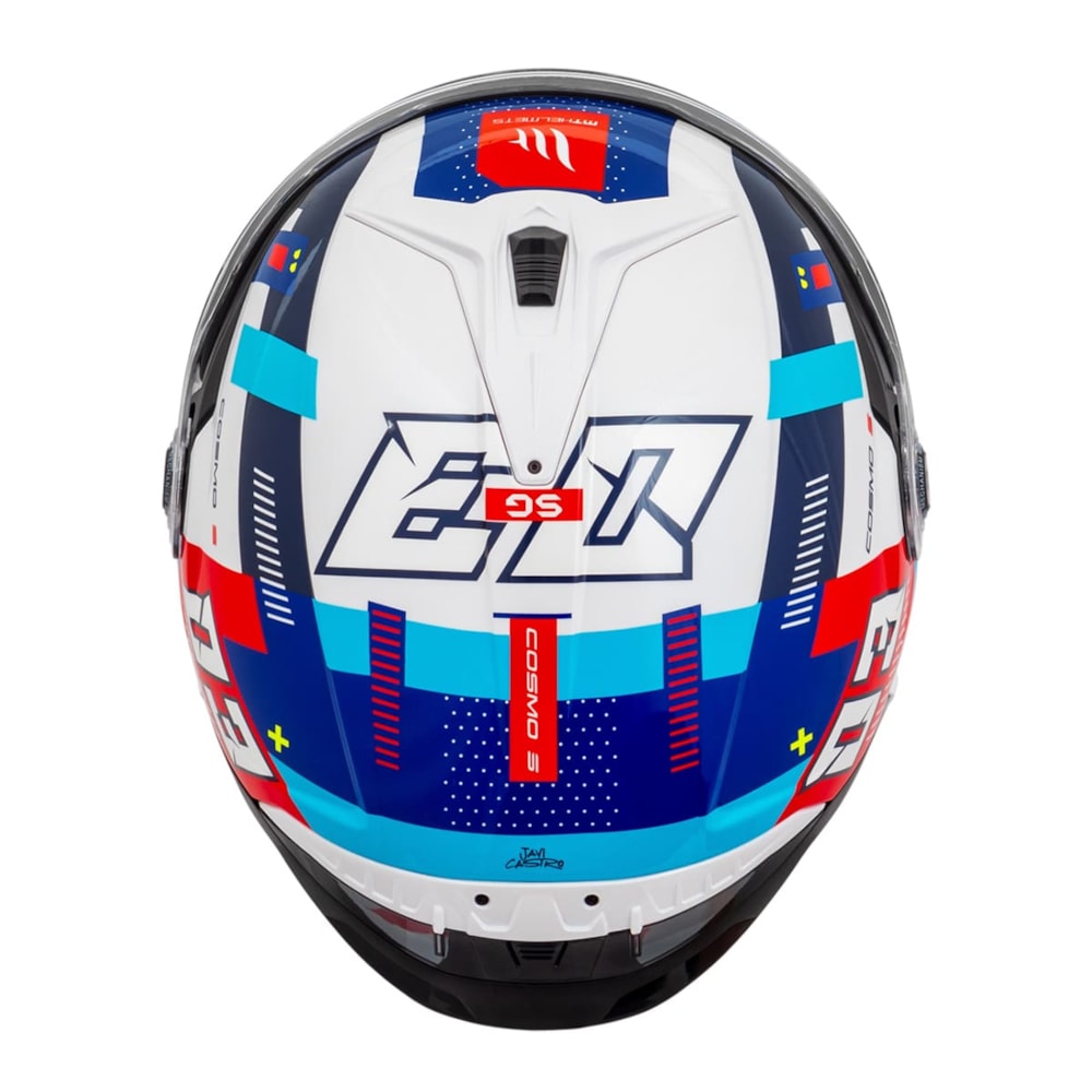 Capacete MT Cosmo Sv Sergio Garcia 2024