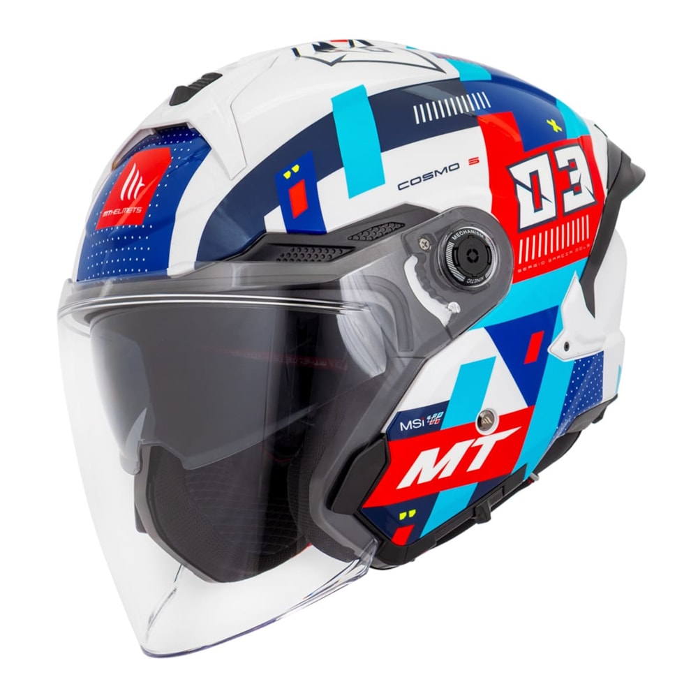 Capacete MT Cosmo Sv Sergio Garcia 2024