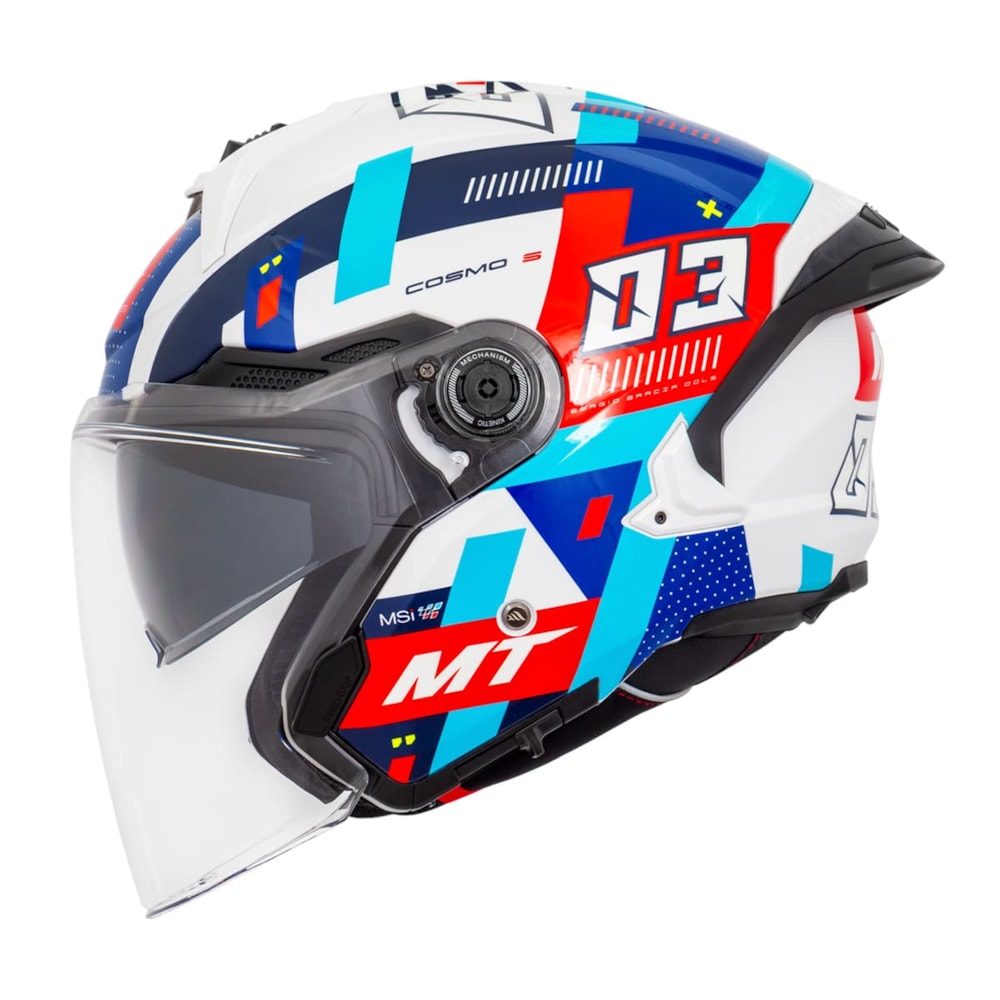 Capacete MT Cosmo Sv Sergio Garcia 2024