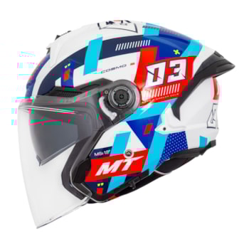 Capacete MT Cosmo Sv Sergio Garcia 2024