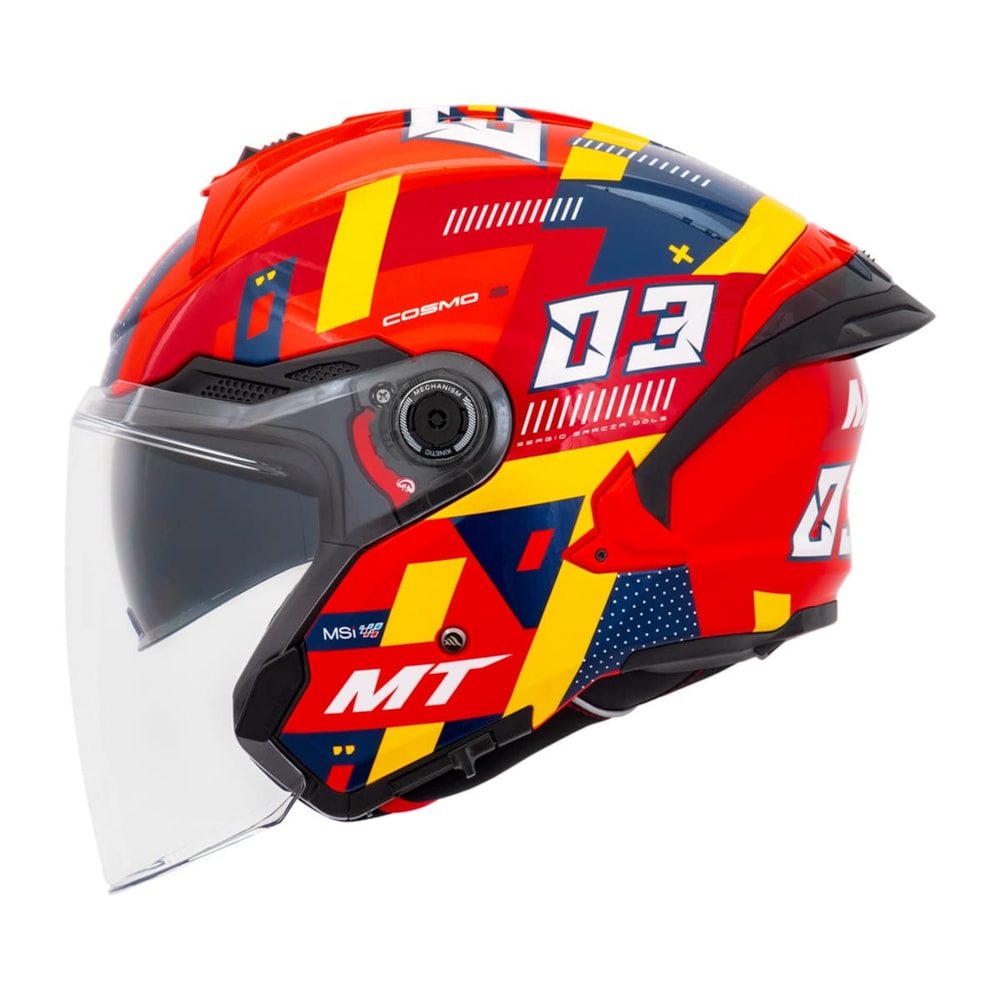 Capacete MT Cosmo Sv Sergio Garcia 2024