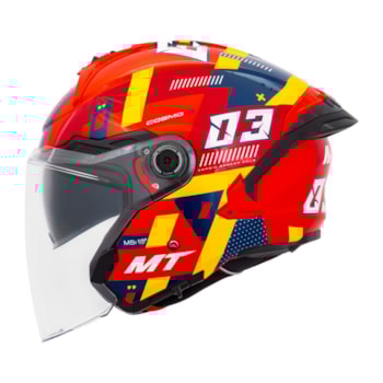 Capacete MT Cosmo Sv Sergio Garcia 2024