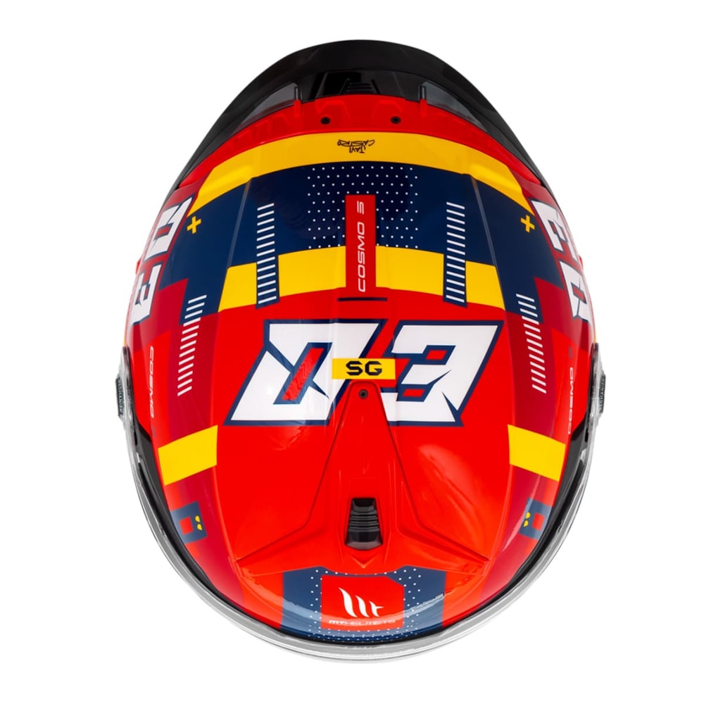 Capacete MT Cosmo Sv Sergio Garcia 2024