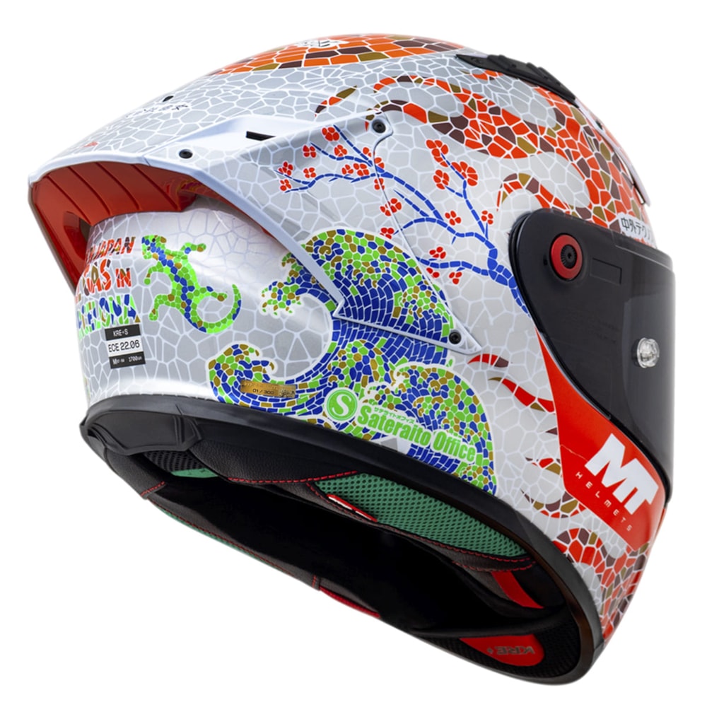 Capacete MT KRE S Yamanaka 2025 Catalonia