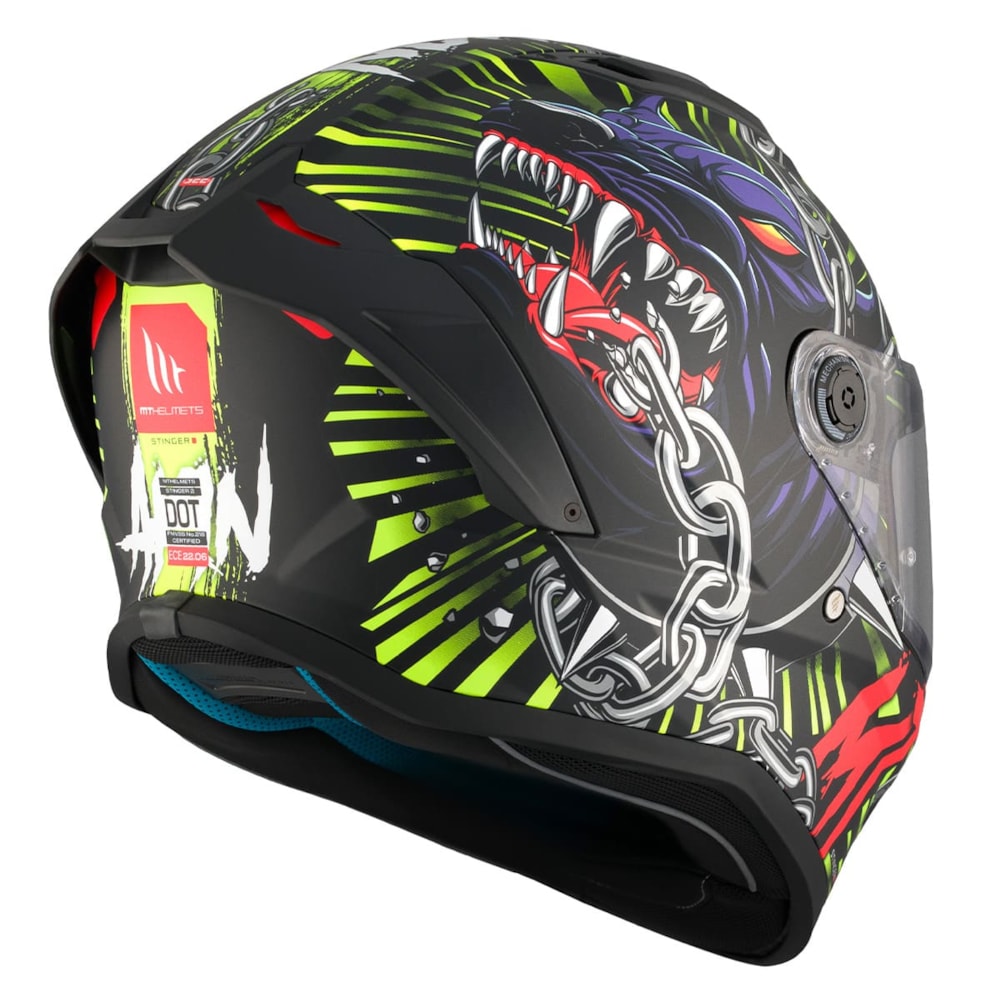 Capacete MT Stinger 2 Akin A3