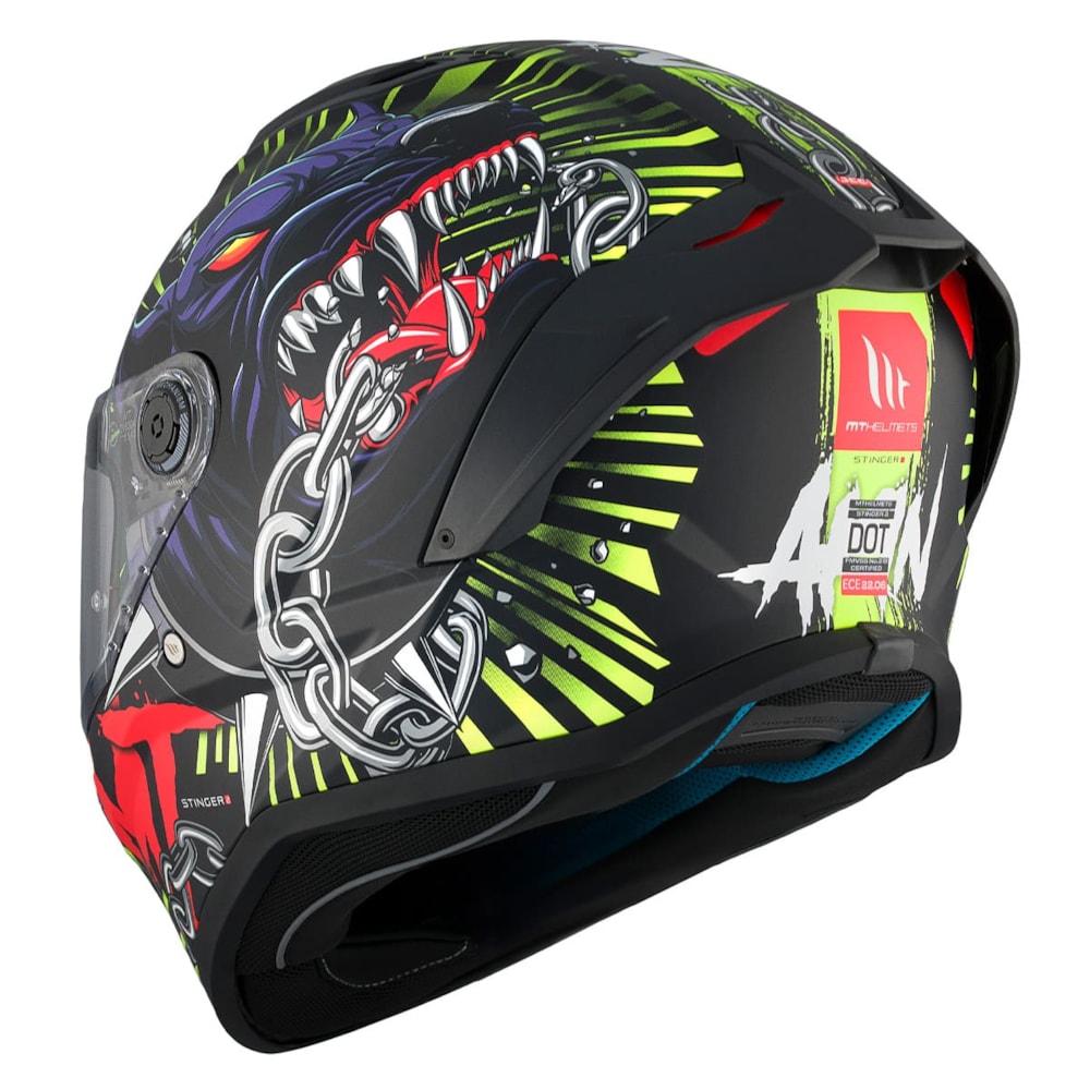 Capacete MT Stinger 2 Akin A3