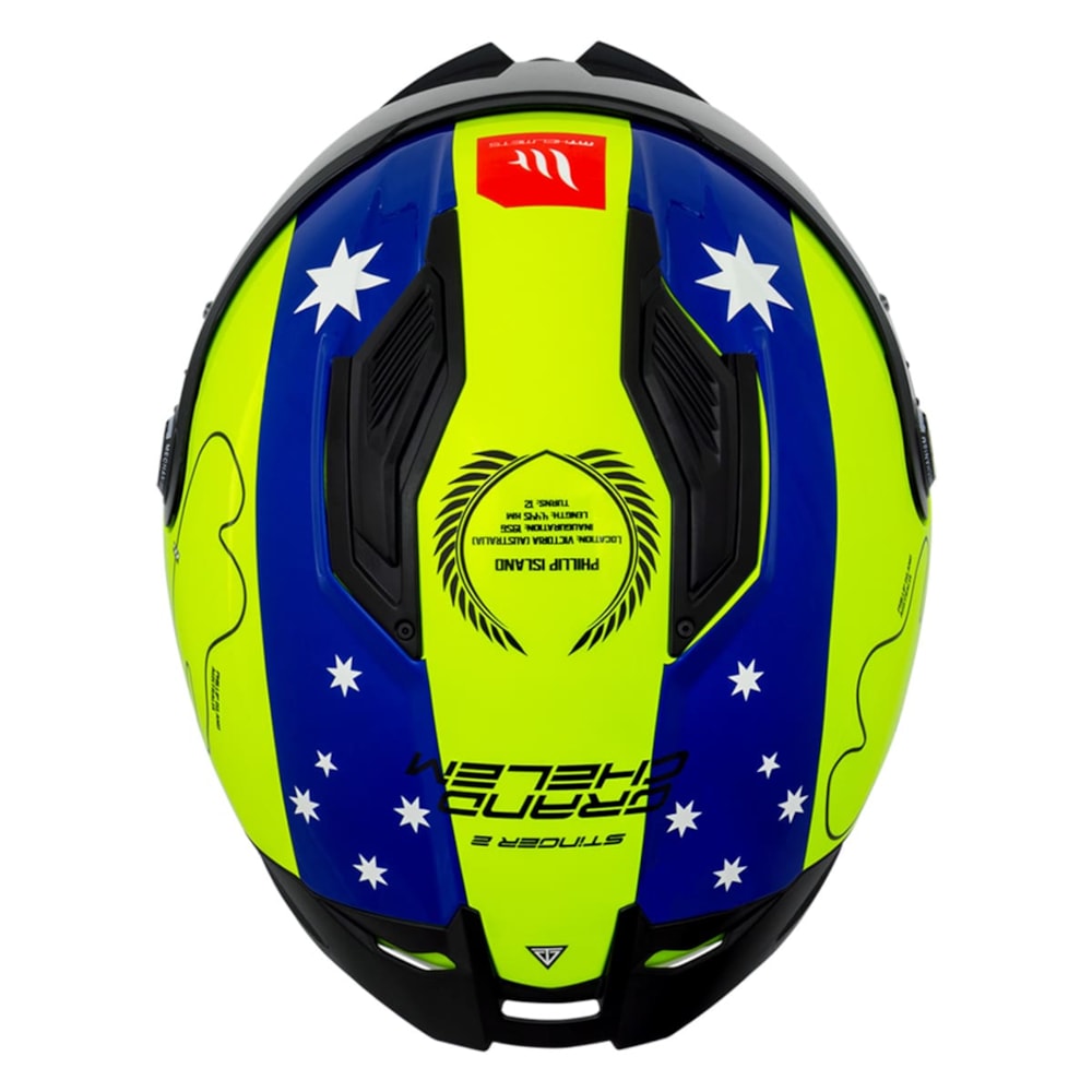 Capacete MT Stinger 2 Grand Chelem Australia