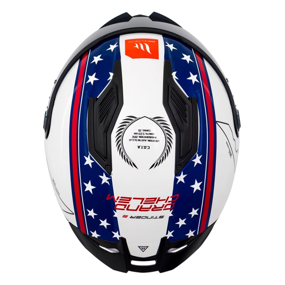 Capacete MT Stinger 2 Grand Chelem USA
