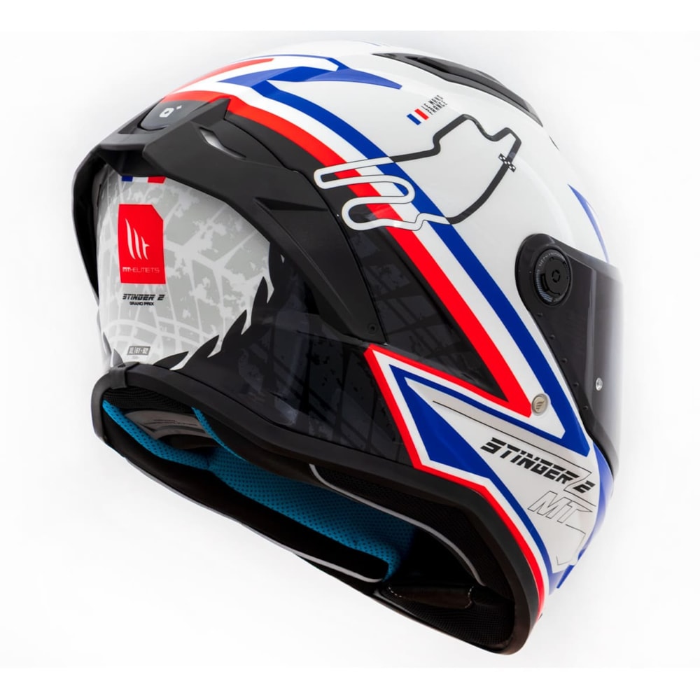 Capacete MT Stinger 2 Grand Prix France