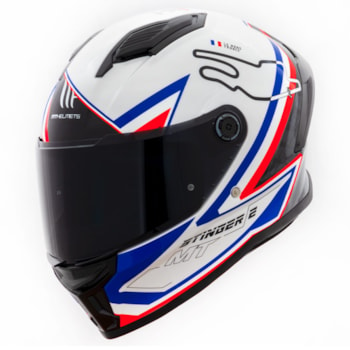 Capacete MT Stinger 2 Grand Prix France