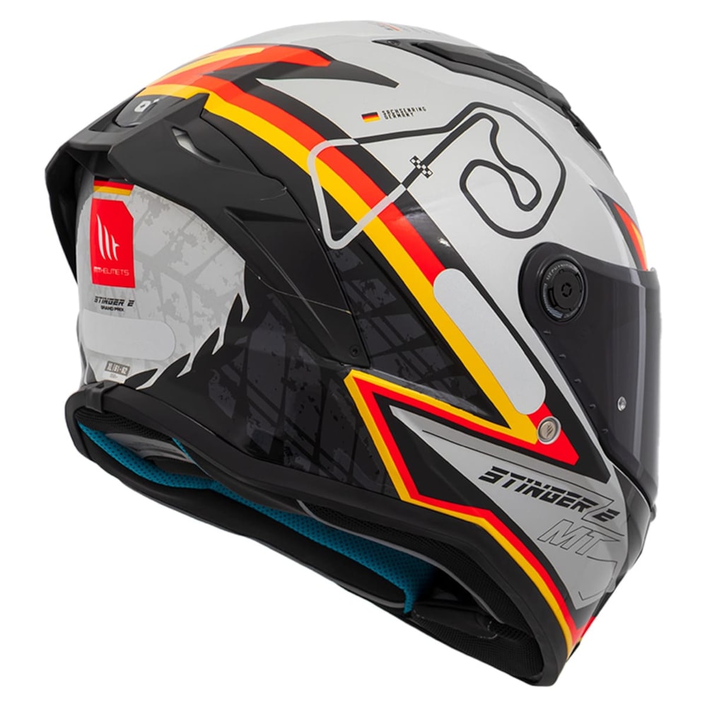 Capacete MT Stinger 2 Grand Prix Germany