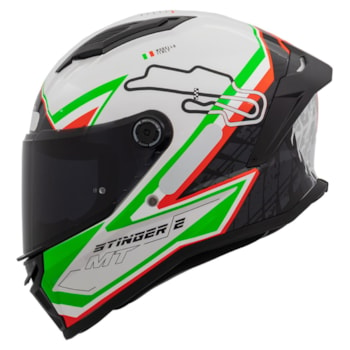 Capacete MT Stinger 2 Grand Prix Italy