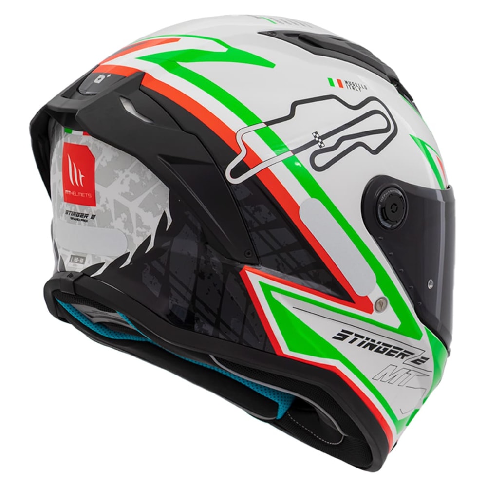 Capacete MT Stinger 2 Grand Prix Italy