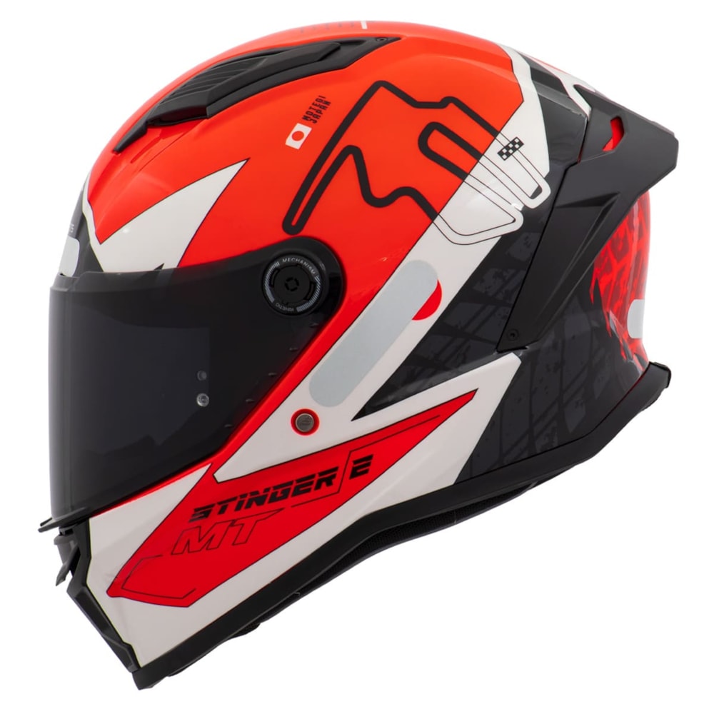 Capacete MT Stinger 2 Grand Prix Japan