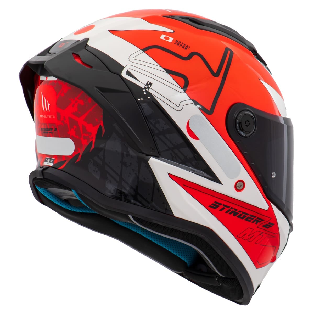 Capacete MT Stinger 2 Grand Prix Japan - Sacramento