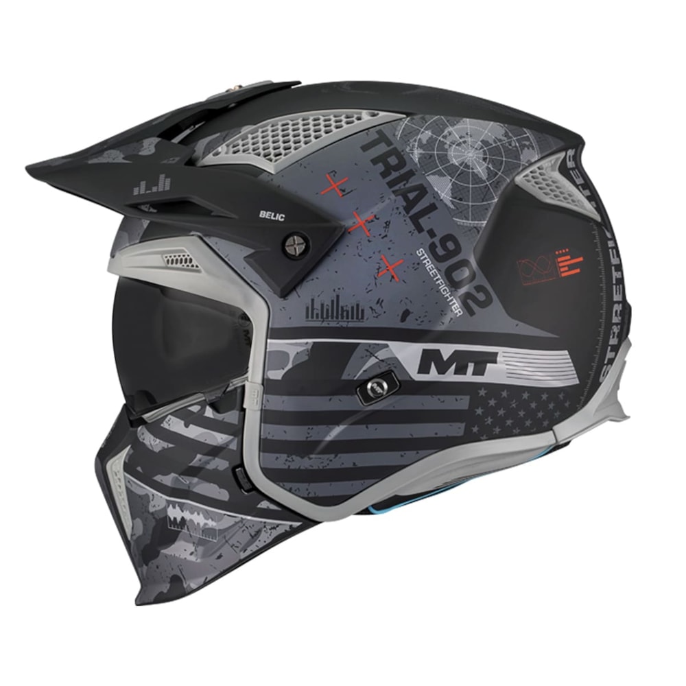 Capacete MT Streetfighter Belic